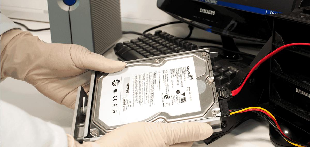 Nous avons récupéré plus d'un millier d'unités Lacie